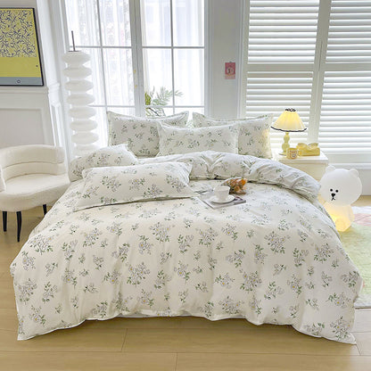Floral Patterned Duvet Cover Set