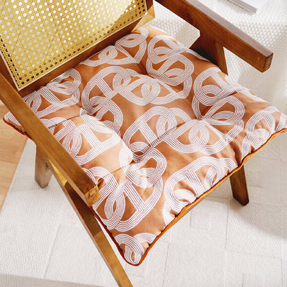 Floral-Patterned Decorative Floor Cushion