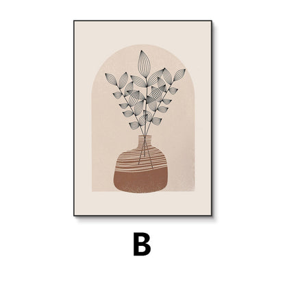 Artistic Geometric Vase Art Print Homeandso