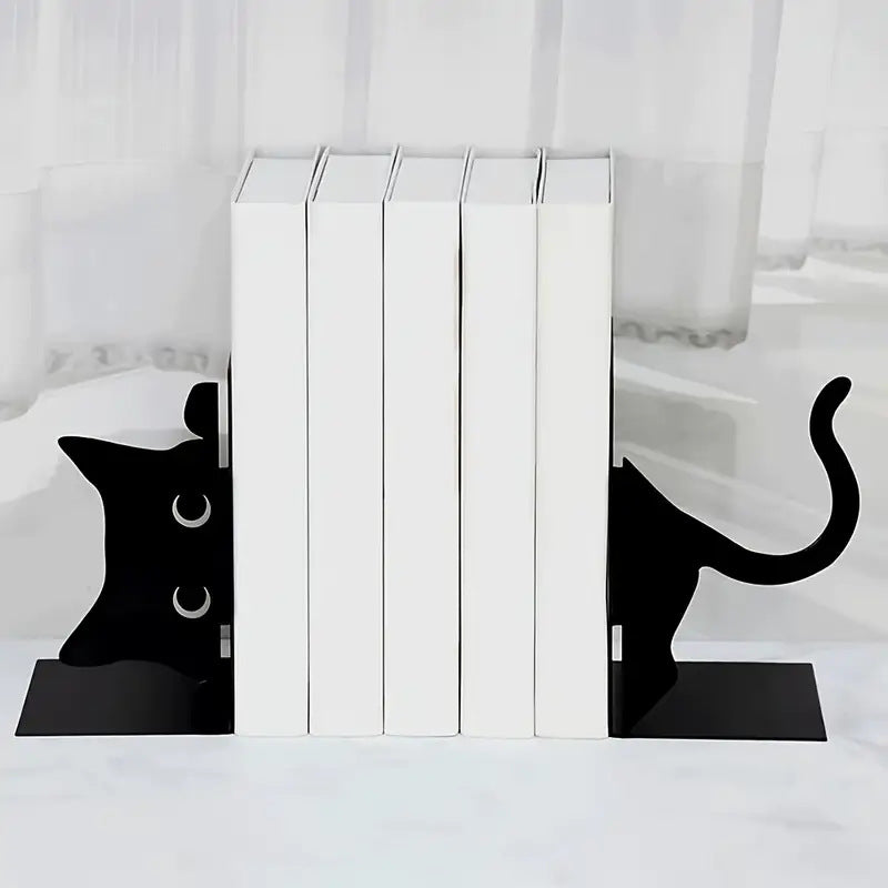 Cat-Themed Bookends Homeandso