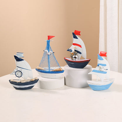 Decorative Sailboat Model Homeandso