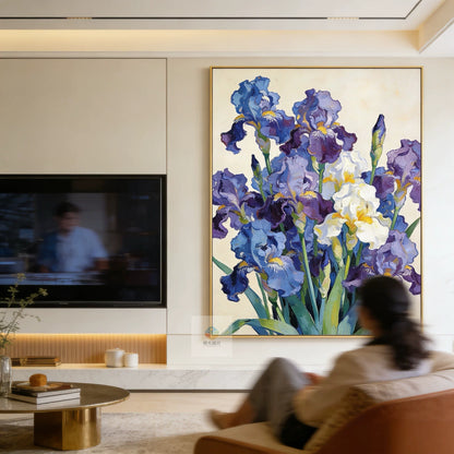 Floral Impressionist Canvas Artwork Homeandso 1789035107