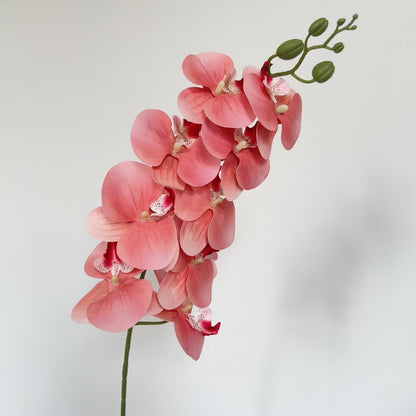 Elegant Faux Orchid Floral Stem