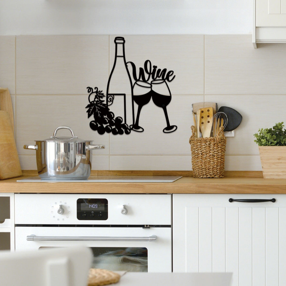 Wine-Themed Decorative Wall Art Homeandso