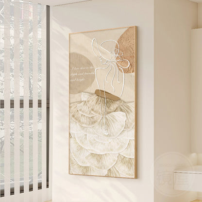 Elegant Fashion Art Print Homeandso