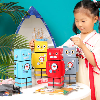 Vintage Robot Coin Bank Homeandso