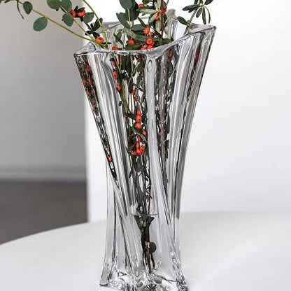 Moderne Kunst Glas Vase