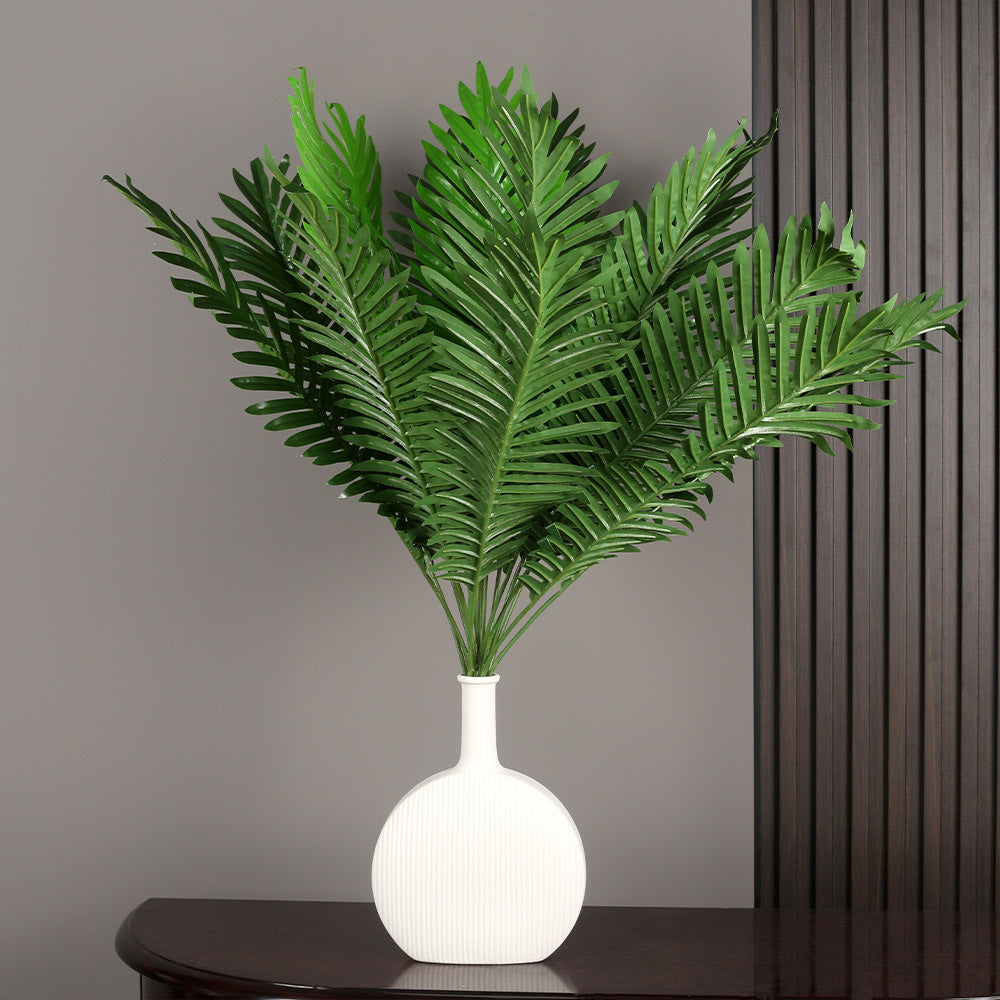 Decorative Artificial Palm Leaf Arrangement Homeandso