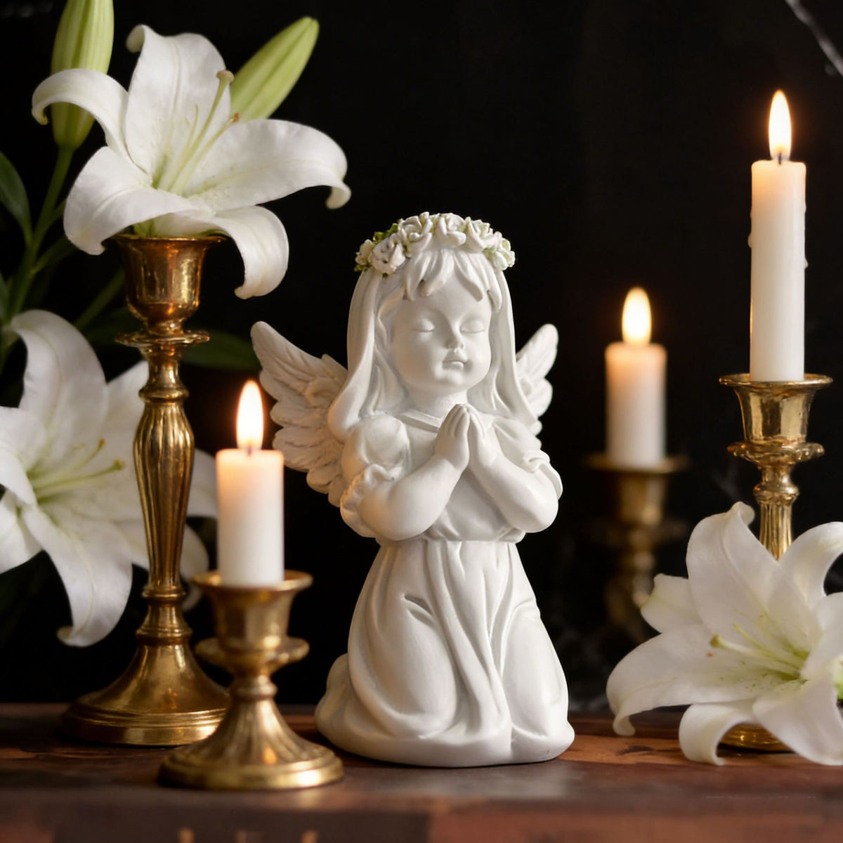 Praying Angel Figurine Homeandso