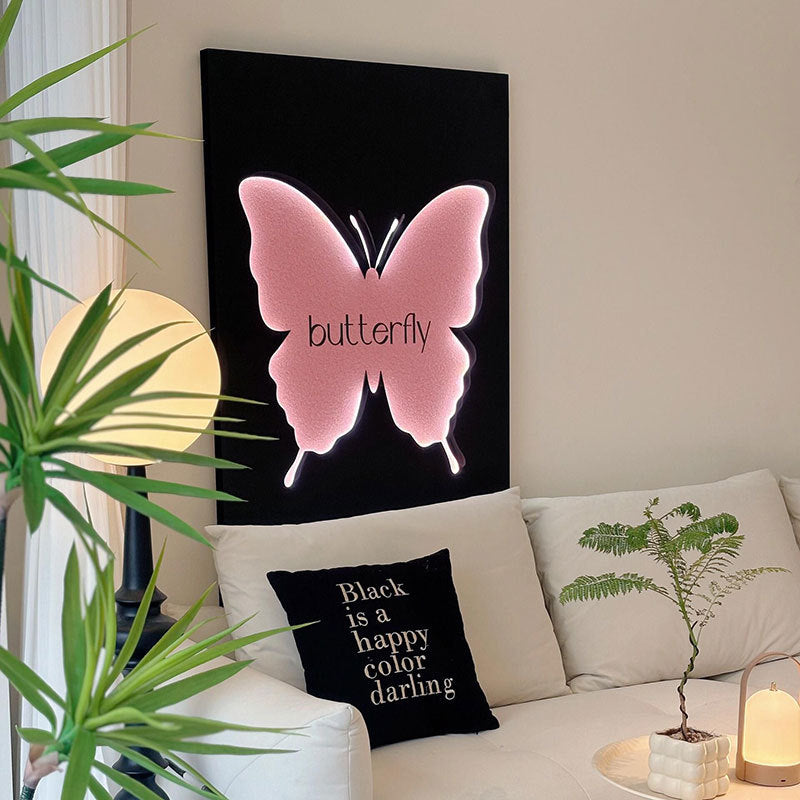 Butterfly-Themed Wall Art Print Homeandso