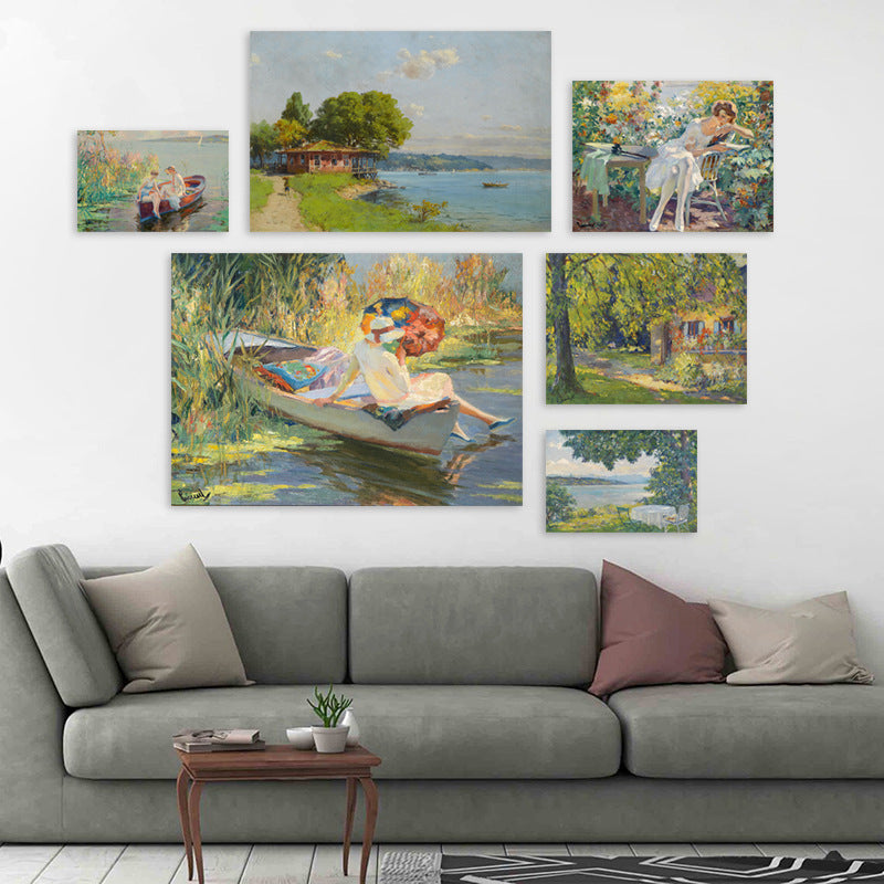 Vintage Floral Canvas Wall Art Homeandso