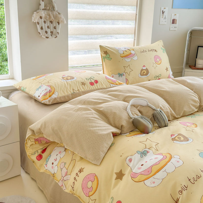 Luxurious Patchwork Bedding Set Homeandso