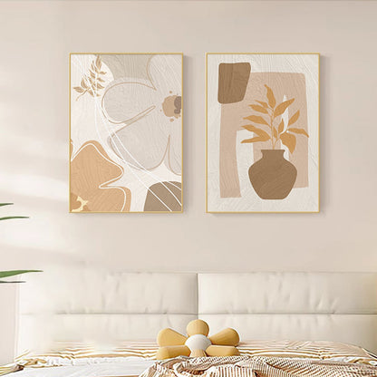 Floral Abstract Textured Wall Art Homeandso