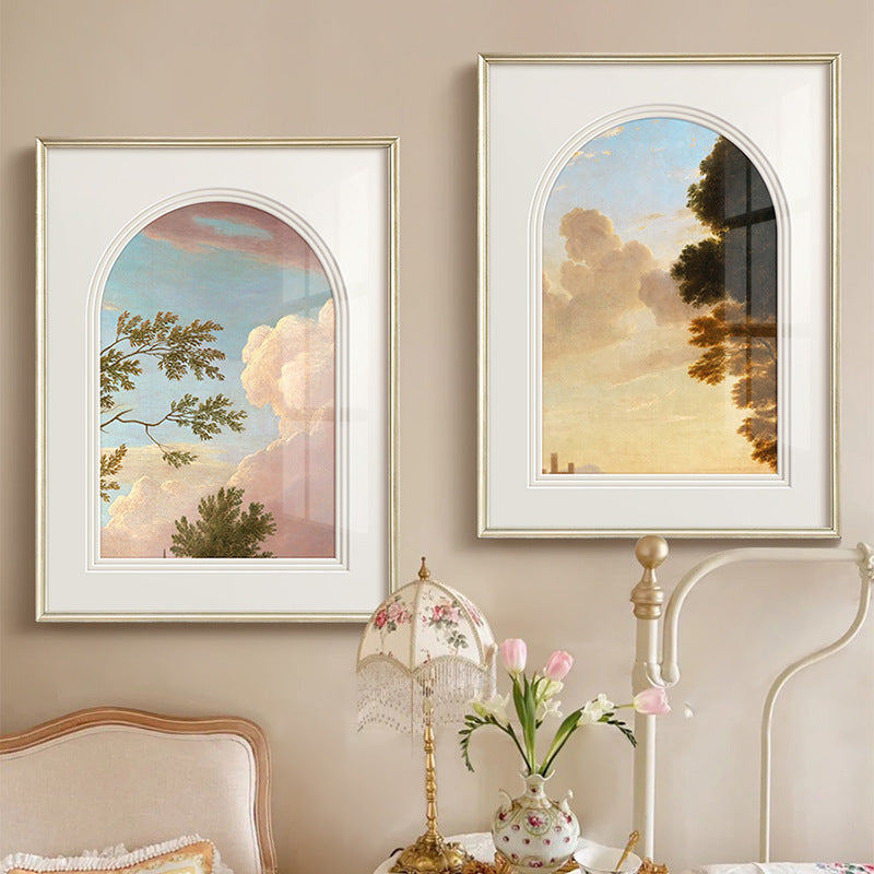 Aesthetic Framed Landscape Art Print Homeandso