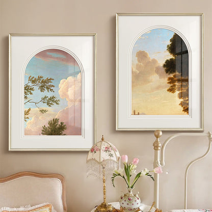 Aesthetic Framed Landscape Art Print Homeandso