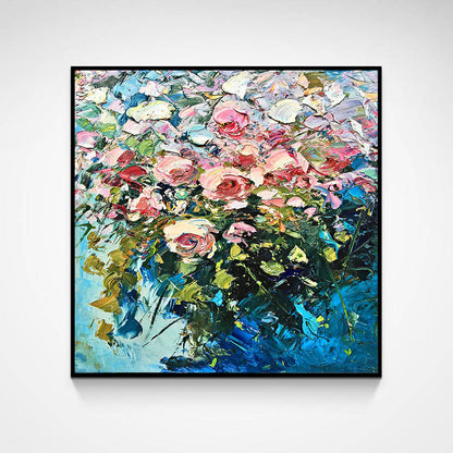 Floral Acrylic Canvas Wall Art Homeandso