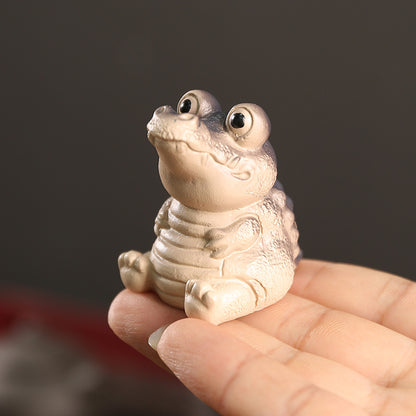 Decorative Frog Figurine Homeandso
