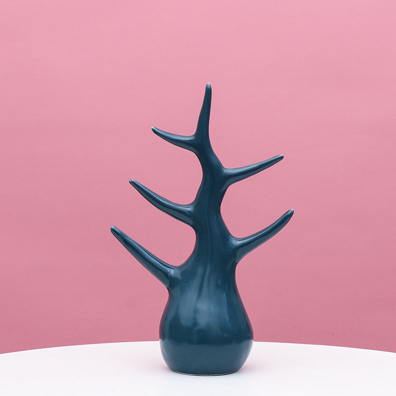 Artistic Ceramic Tree-Shaped Vase
