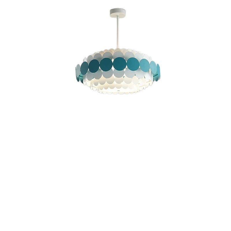Contemporary Graphic Pendant Light