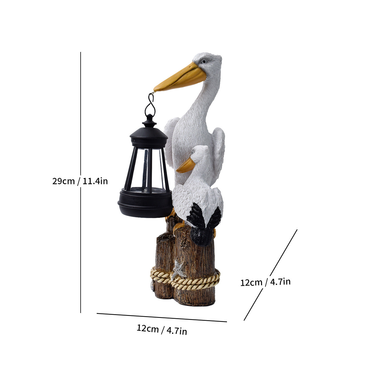 Decorative Seahorse Lantern Homeandso