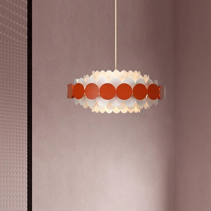 Contemporary Graphic Pendant Light