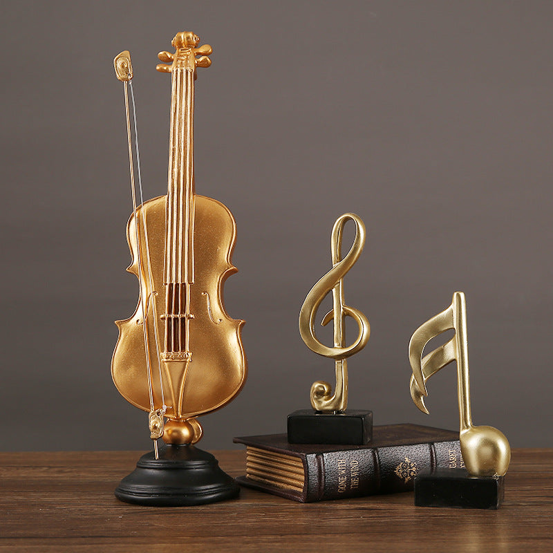 Decorative Violin Figurine Homeandso
