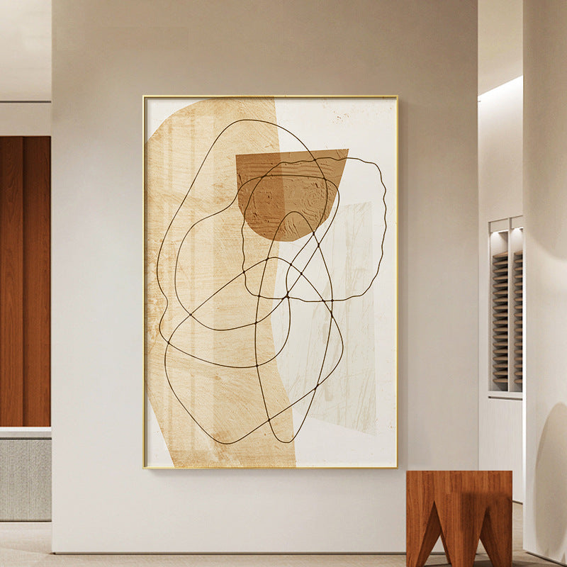 Abstract Framed Line Art Homeandso