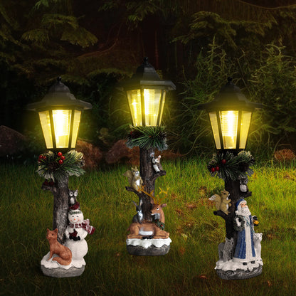 Decorative Animal-Themed Solar Lantern Homeandso