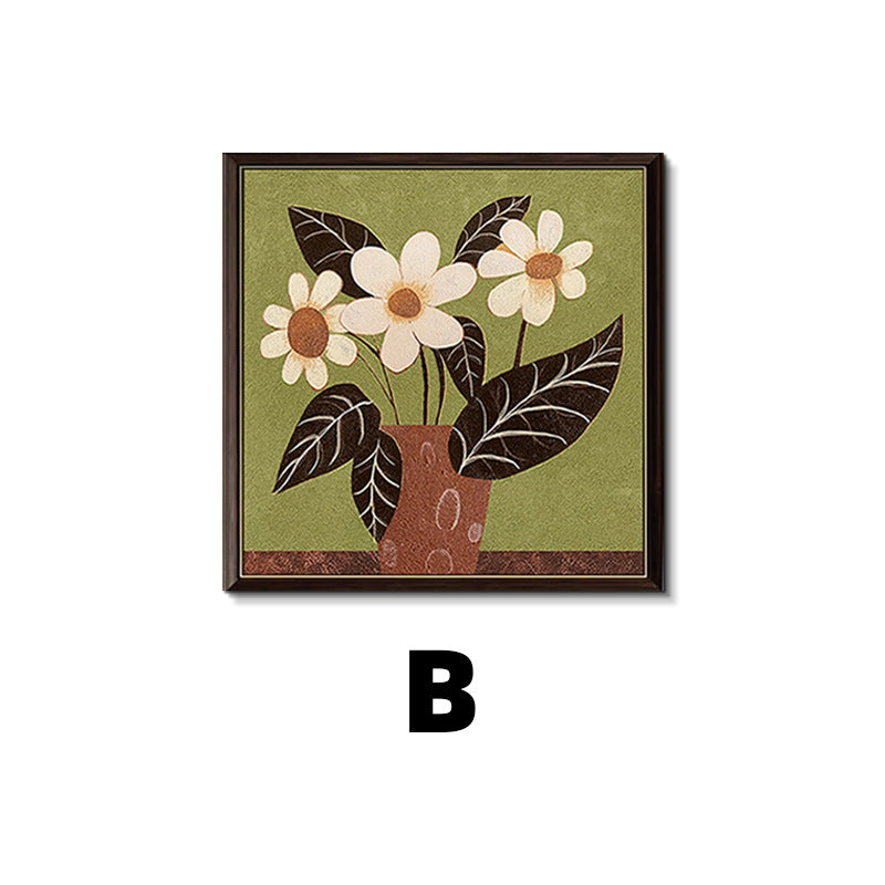 Decorative Framed Flower Art Homeandso