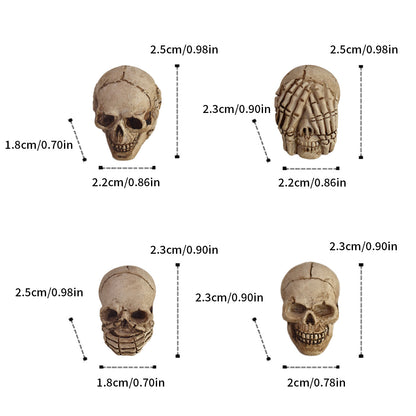 Decorative Skull Figurines Homeandso
