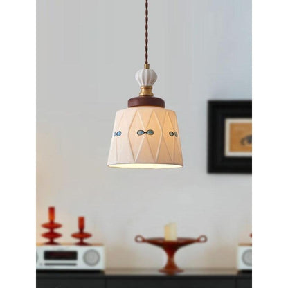 Vintage Circus-Style Pendant Lamp