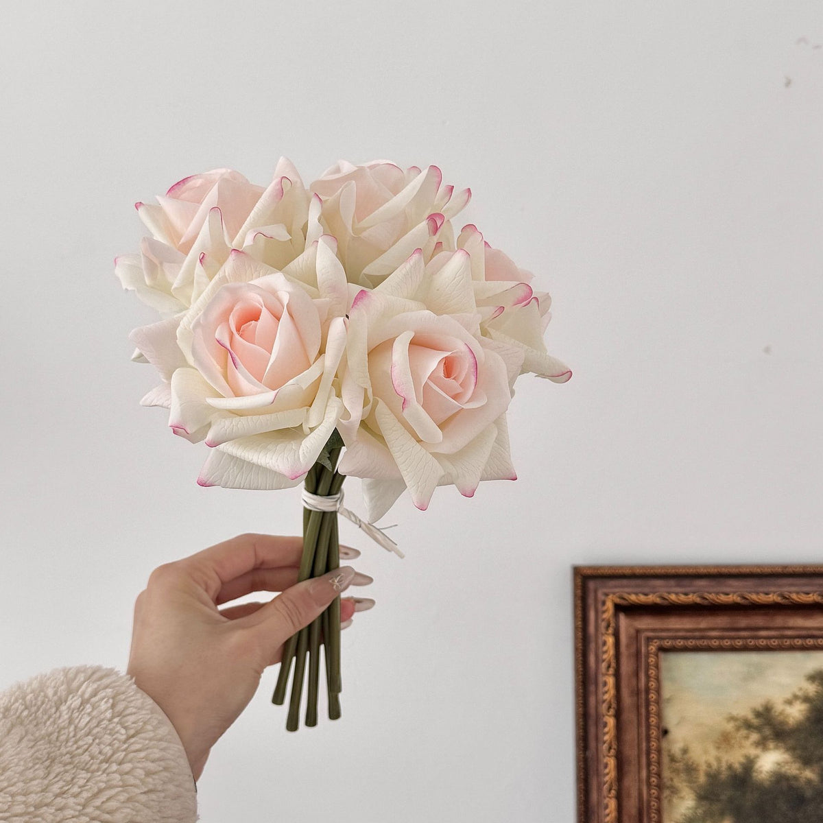 Faux Silk Rose Bouquet
