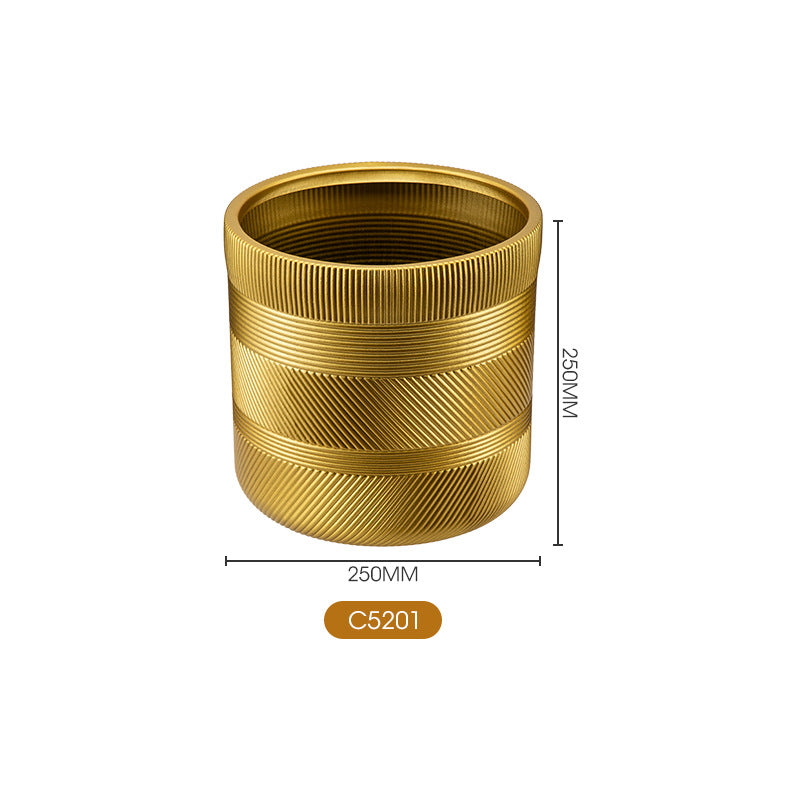 Textured Decorative Plant Pot Homeandso