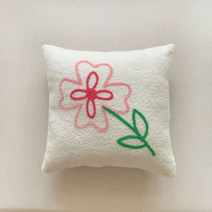 Florale Textur Dekoratives Wurfkissen