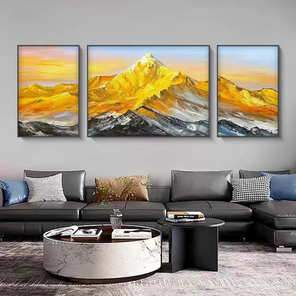 Mountain Landscape Framed Canvas Artwork Homeandso