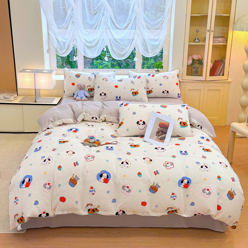 Fun-Filled Cartoon-Themed Duvet Set