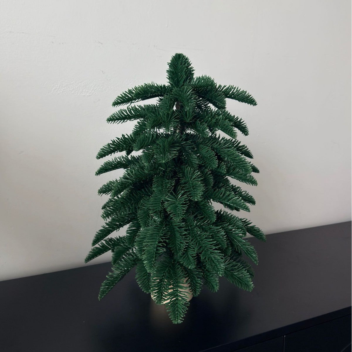 Lifelike Miniature Evergreen Tabletop Tree