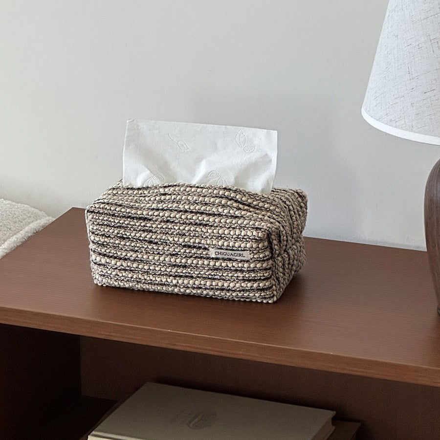 Cozy Fabric Tissue Box Cover