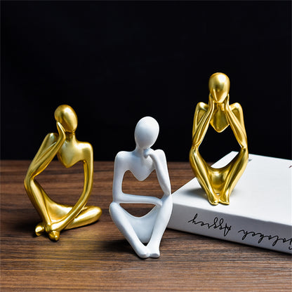 Abstract Human Figurine Set Homeandso