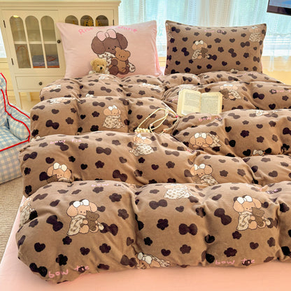 Playful Animal-Themed Comforter Set Homeandso