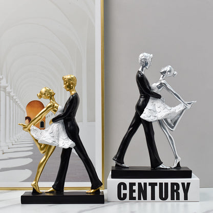 Dancing Couple Figurine Homeandso