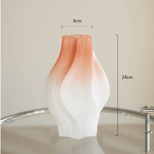 Elegante Fließende Design-Vase