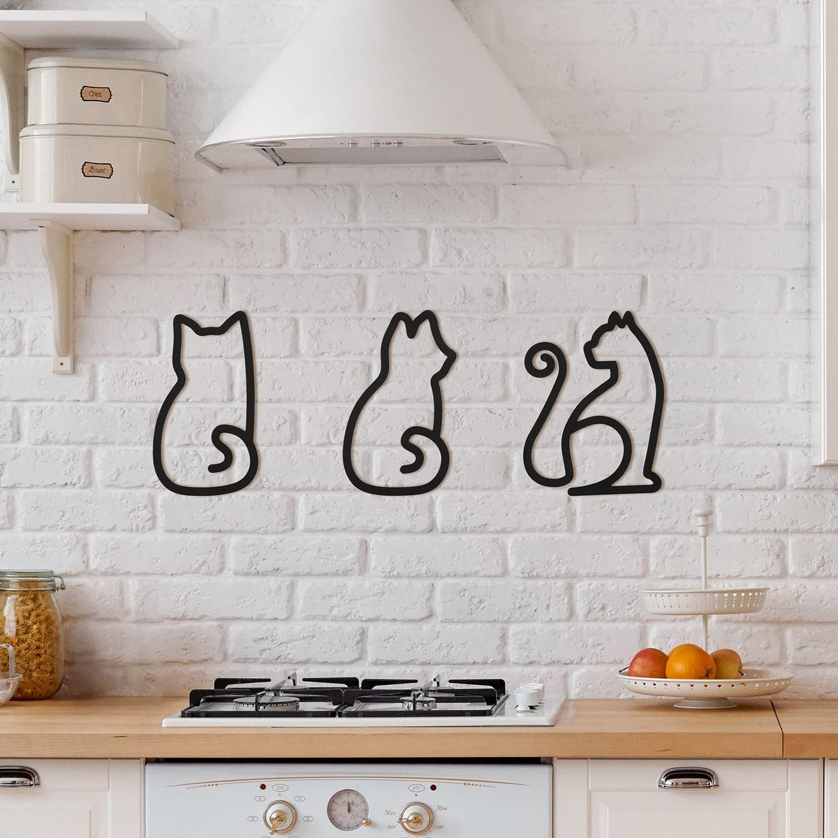 Cat-Themed Decorative Wall Art Homeandso
