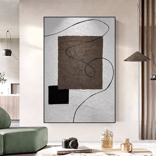 Abstract Textured Canvas Wall Art Homeandso 1789035131