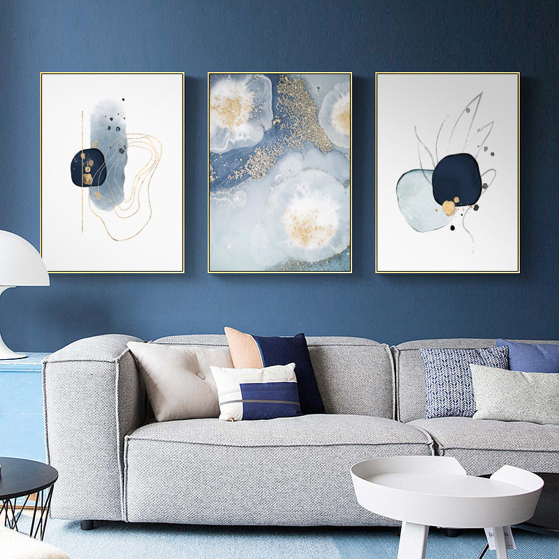 Elegant Abstract Floral Canvas Art Homeandso