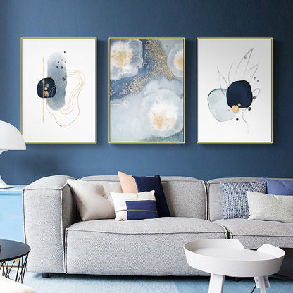 Elegant Abstract Floral Canvas Art Homeandso