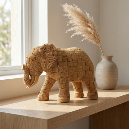 Decorative Elephant Figurine for Home Decoration