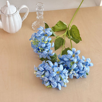 Elegant Faux Violet Floral Stem