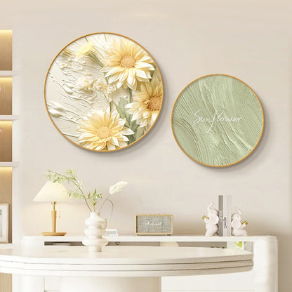 Elegant Floral Texture Wall Art Homeandso