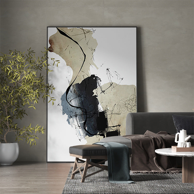 Abstract Expressionist Canvas Wall Art Homeandso
